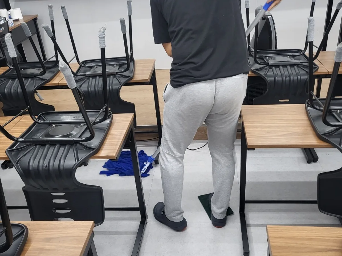 임실군 오수면 학교 교장실·교무실 위생청소 사례 - 행진크린