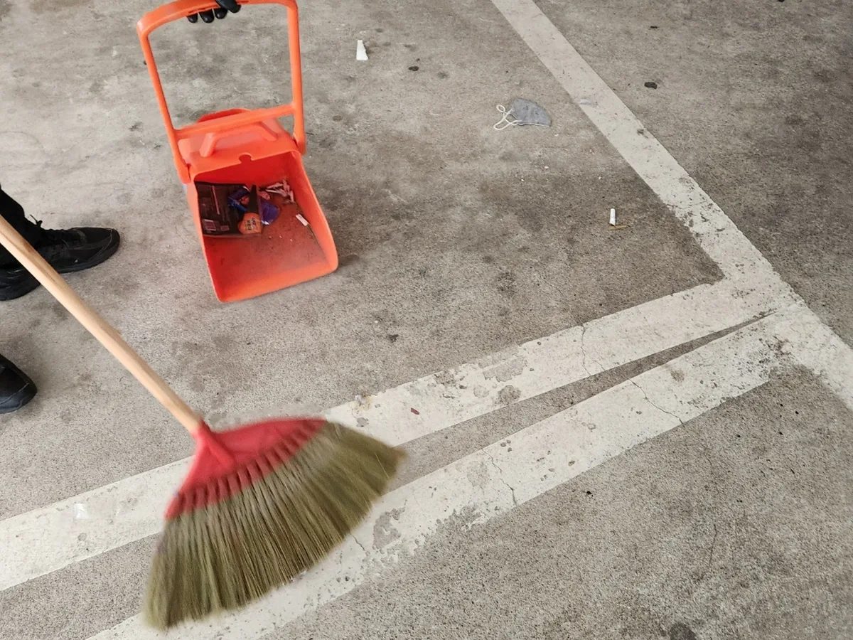 장수군 계남면 건물 화장실 세면대 살균 위생청소 사례 - 행진크린